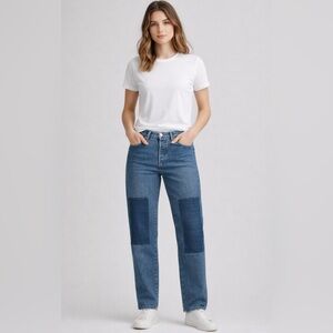 Levi’s 501 Women’s Patchwork Design Jeans
